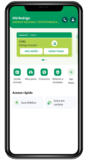 App da Unimed Vale Novo Paulista